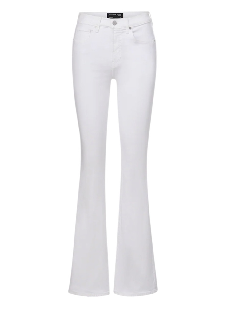 White Flared Jeans - Women’s Wide Leg
